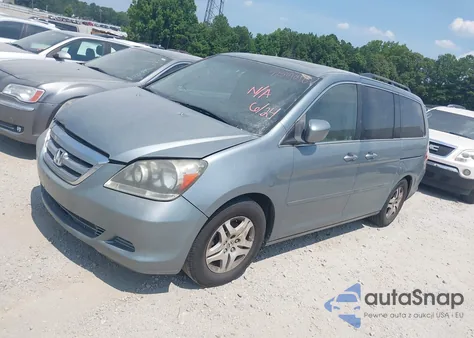 2005 Honda Odyssey Ex-L z USA, uszkodzony, nr VIN 5FNRL387X5B036630